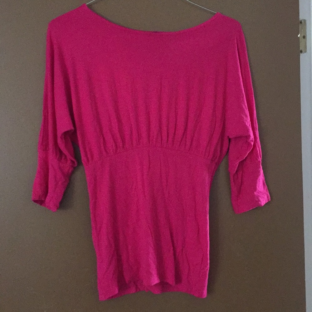 Pink blouse